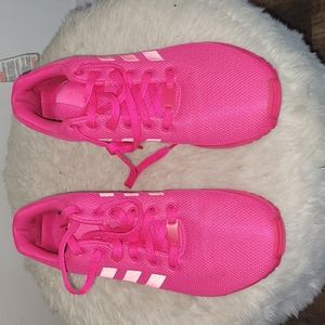 Adidas Originals ZX Flux Sneakers in Shock Pink